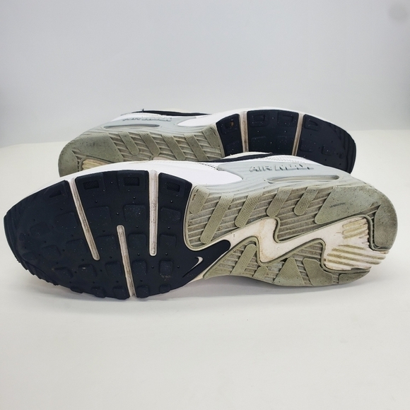 Nike Shoe Men's 12 Air Max Excee Sneakers CD4165-100 White & Black - Picture 10 of 16